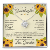 Load image into Gallery viewer, To My Granddaughter Gifts, Once Upon A Time Love Knot Necklace For Women, Present From Grandma
