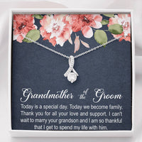 Load image into Gallery viewer, Grandmother of the Groom Gifts, Today Is A Special Day, Alluring Beauty Necklace For Women, Wedding Day Thank You Ideas From Bride
