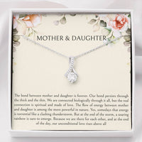 Load image into Gallery viewer, To My Daughter Gifts, Mother and Daughter Bond, Alluring Beauty Necklace For Women, Birthday Present Idea From Mom
