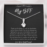 Load image into Gallery viewer, To My Friend Gifts, It Means So Much To Have You By My Side, Alluring Beauty Necklace For Women, Birthday Present Idea From Bestie
