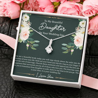 Load image into Gallery viewer, To My Bride Gifts, This Is Your Time, Alluring Beauty Necklace For Women, Wedding Day Thank You Ideas From Mom
