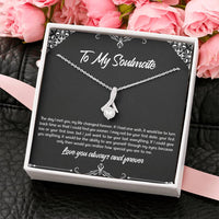 Load image into Gallery viewer, To My Soulmate, The Day I Met You, Alluring Beauty Necklace For Girlfriend, Anniversary Birthday Valentines Day Gifts From Boyfriend
