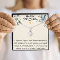 Load image into Gallery viewer, Fabulous Woman Alluring Beauty Necklace - Happy 50th Birthday | Unique Gift
