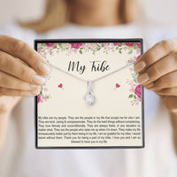 Load image into Gallery viewer, To My Best Friend Gifts, My Tribe , Alluring Beauty Necklace For Women, Birthday Present Idea From Bestie

