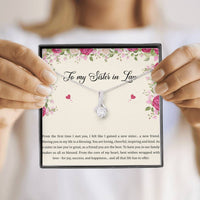 Load image into Gallery viewer, To My Sister-in-law Gifts, A New Friend, Alluring Beauty Necklace For Women, Birthday Present Idea From Sister
