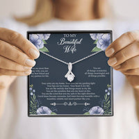Load image into Gallery viewer, To My Wife, You Are More Than My Wife, Alluring Beauty Necklace For Women, Anniversary Birthday Gifts From Husband
