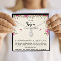 Load image into Gallery viewer, Mom of the Groom Gifts, I Am Proud And Blessed To Have You, Alluring Beauty Necklace For Women, Wedding Day Thank You Ideas From Groom
