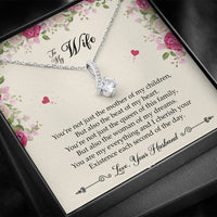 Load image into Gallery viewer, To My Wife, You Are My Everything, Alluring Beauty Necklace For Women, Anniversary Birthday Gifts From Husband
