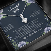 Load image into Gallery viewer, To My Wife, You Are More Than My Wife, Alluring Beauty Necklace For Women, Anniversary Birthday Gifts From Husband
