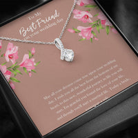 Load image into Gallery viewer, Bride Gifts, May All Your Dreams Come True, Alluring Beauty Necklace For Women, Wedding Day Thank You Ideas From Best Friend
