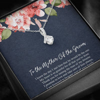 Load image into Gallery viewer, Mom Of The Groom Gifts, My Heart Is Grateful, Alluring Beauty Necklace For Women, Wedding Day Thank You Ideas From Bride
