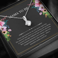 Load image into Gallery viewer, Gift for Expecting Mom, Congratulations For This Moment, Mom to Be Alluring Beauty Necklace For Women, Pregnancy Gift For New Mother
