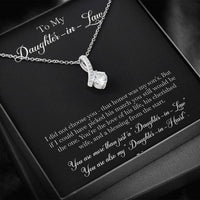 Load image into Gallery viewer, To My Daughter-in-law Gifts, I Did Not Choose You, Alluring Beauty Necklace For Women, Birthday Present Idea From Mother-in-law
