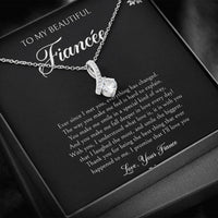 Load image into Gallery viewer, To My Fiancée, I&#39;ll Love You Forever, Alluring Beauty Necklace For Women, Anniversary Birthday Valentines Day Gifts From Fiancé
