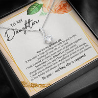 Load image into Gallery viewer, To My Daughter Gifts, You Are My Greatest Gift, Alluring Beauty Necklace For Women, Birthday Present Ideas From Mom Dad
