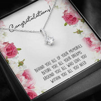 Load image into Gallery viewer, Graduation Gifts, Within You, Alluring Beauty Necklace For Women, College Preschool High School Graduation Present
