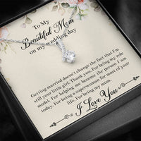 Load image into Gallery viewer, Mom of the Bride Gifts, I'm Still Your Little Girl, Alluring Beauty Necklace For Women, Wedding Day Thank You Ideas From Bride
