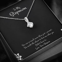 Load image into Gallery viewer, To My Stepmom Gifts, You Are More Than Just A Parent, Alluring Beauty Necklace For Women, Birthday Mothers Day Present From Stepson
