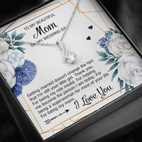 Load image into Gallery viewer, To My Mom Gifts, I&#39;m Still Your Little Girl, Alluring Beauty Necklace For Women, Wedding Day Thank You Ideas From Daughter
