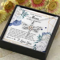 Load image into Gallery viewer, To My Mom Gifts, I&#39;m Still Your Little Girl, Dragonfly Necklace For Women, Wedding Day Thank You Ideas From Daughter
