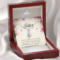 Load image into Gallery viewer, Sister of the Bride Gifts, I Am So Grateful To Have You, Alluring Beauty Necklace For Women, Wedding Day Thank You Ideas From Bride
