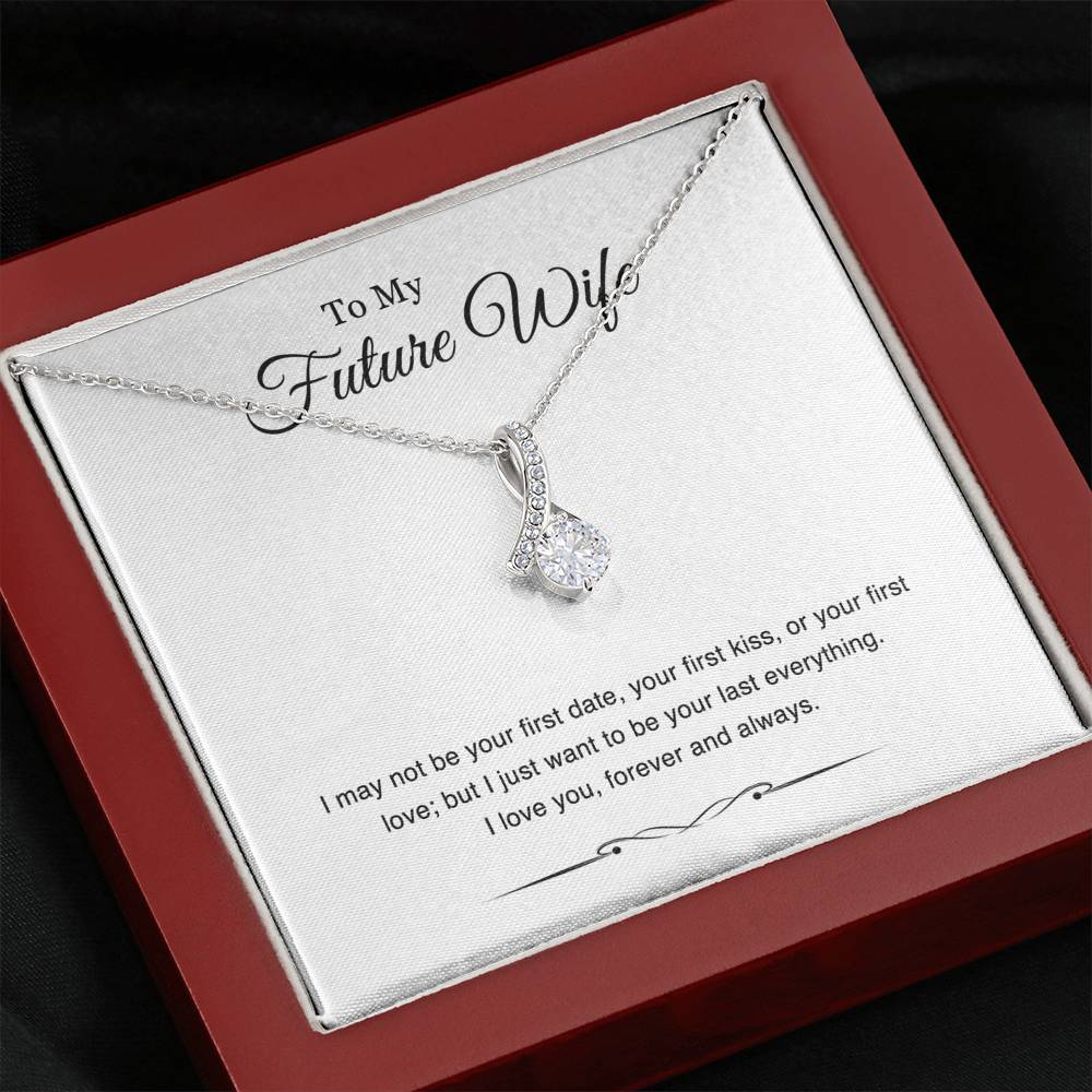 Wedding Bride Gifts from Groom, To My Future Wife, Alluring Beauty Necklace, Engagement Jewelry For Wife