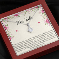 Load image into Gallery viewer, To My Best Friend Gifts, My Tribe , Alluring Beauty Necklace For Women, Birthday Present Idea From Bestie
