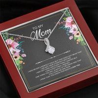 Load image into Gallery viewer, To My Mom Gifts, I Was Never A Perfect Child, Alluring Beauty Necklace For Women, Birthday Mothers Day Present From Son Daughter
