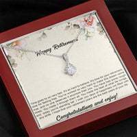 Load image into Gallery viewer, Retirement Gifts, Congratulations, Happy Retirement Alluring Beauty Necklace For Women, Retirement Party Favor From Friends Coworkers
