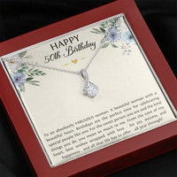 Load image into Gallery viewer, Fabulous Woman Alluring Beauty Necklace - Happy 50th Birthday | Unique Gift
