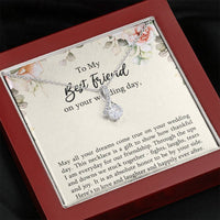Load image into Gallery viewer, Bride Gifts, May All Your Dreams Come True, Alluring Beauty Necklace For Women, Wedding Day Thank You Ideas From Best Friend
