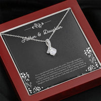 Load image into Gallery viewer, To My Daughter Gifts, Father and Daughter Bond, Alluring Beauty Necklace For Women, Birthday Present Idea From Dad
