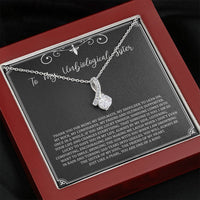 Load image into Gallery viewer, To My Unbiological Sister Gifts, My Soulmate, Alluring Beauty Necklace For Women, Birthday Present Idea From Sister-in-law
