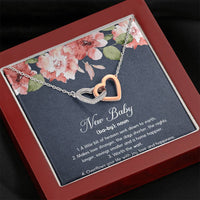 Load image into Gallery viewer, Gift for Expecting Mom, New Baby, Mom to Be Interlocking Heart Necklace For Women, Pregnancy Gift For New Mother
