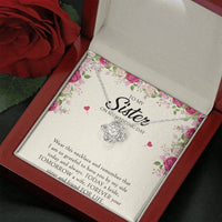 Load image into Gallery viewer, Sister of the Bride Gifts, I Am So Grateful To Have You, Love Knot Necklace For Women, Wedding Day Thank You Ideas From Bride
