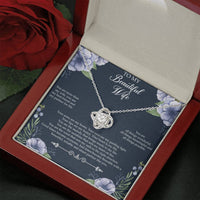 Load image into Gallery viewer, To My Wife, You Are More Than My Wife, Love Knot Necklace For Women, Anniversary Birthday Gifts From Husband
