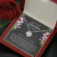 Load image into Gallery viewer, Grandmother of the Bride Gifts, I Am So Blessed, Love Knot Necklace For Women, Wedding Day Thank You Ideas From Bride
