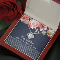 Load image into Gallery viewer, Graduation Gifts, Special Day, Love Knot Necklace For Women, College Preschool High School Graduation Present
