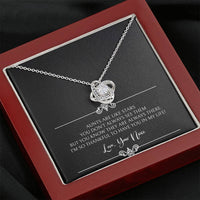 Load image into Gallery viewer, To My Aunt Gifts, Aunts Are Like Stars, Love Knot Necklace For Women, Birthday Present Idea From Niece
