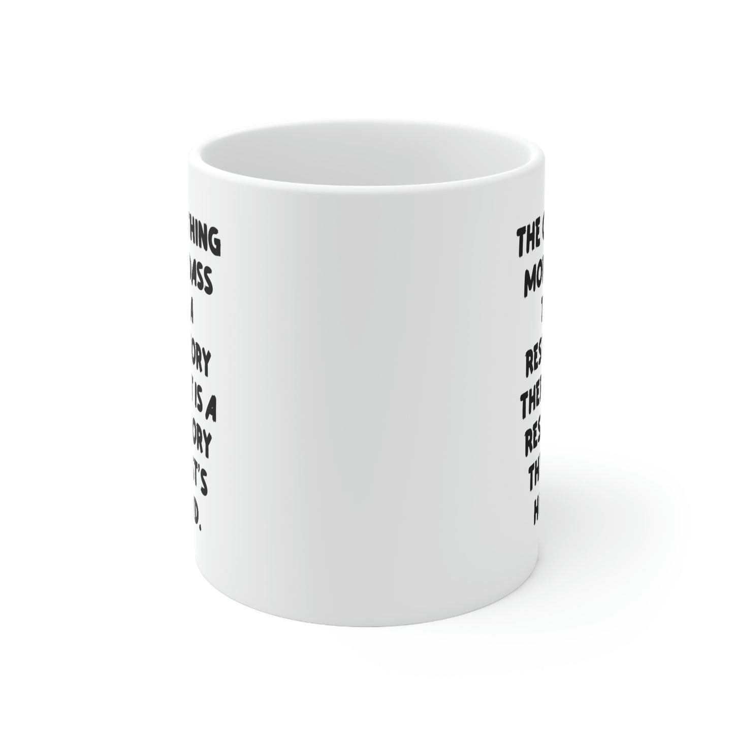 Unique Idea Husband 11oz 15oz Mug, The Only Thing More Badass Than a Respiratory Therapist Is a, Present For Husband, Joke Gifts From Wife