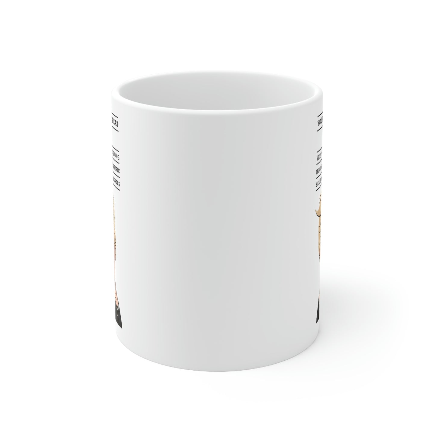 Funny Judge Donald Trump Coffee Mug - President Novelty Christmas Gift Idea for Men Women