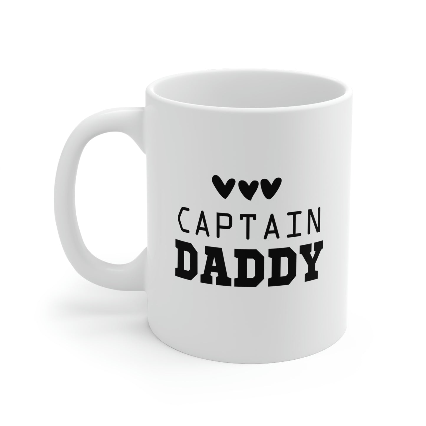 Navy Veteran Gifts - Captain Daddy – Navy Veteran White Coffee Mug, Tea
