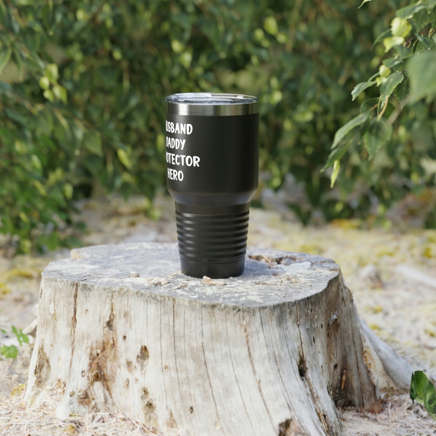 Dad 30oz Tumbler, Husband Daddy Protector Hero