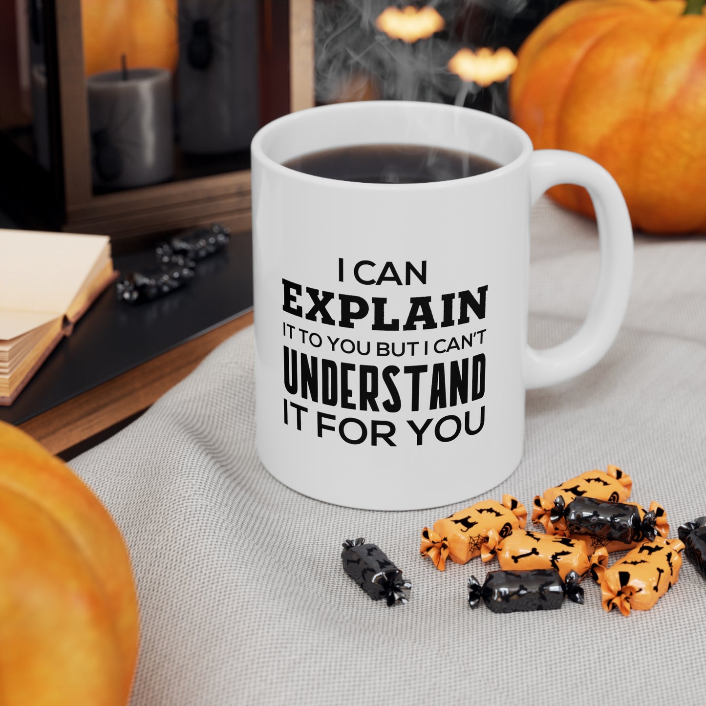 Funny Software Engineer Coffee Mug, I Can Explain It To You But I Can't Understand It For You - Perfect Christmas Cup Computer Engineer Programmer Nerd Geek Men Women