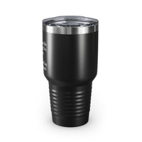 Load image into Gallery viewer, Dad 30oz Tumbler, Dad, Glad You Love Me Even Though You Fart A Lot. Happy Farter Day (I Mean Father), Black Insulated Cup For Father From Daughter Son
