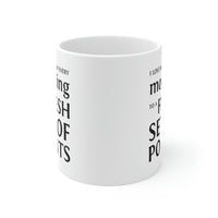 Load image into Gallery viewer, Keto Diet Coffee Mug - I love waking up to a fresh set of points Cup - Fun Gifts for Dieting Men Women
