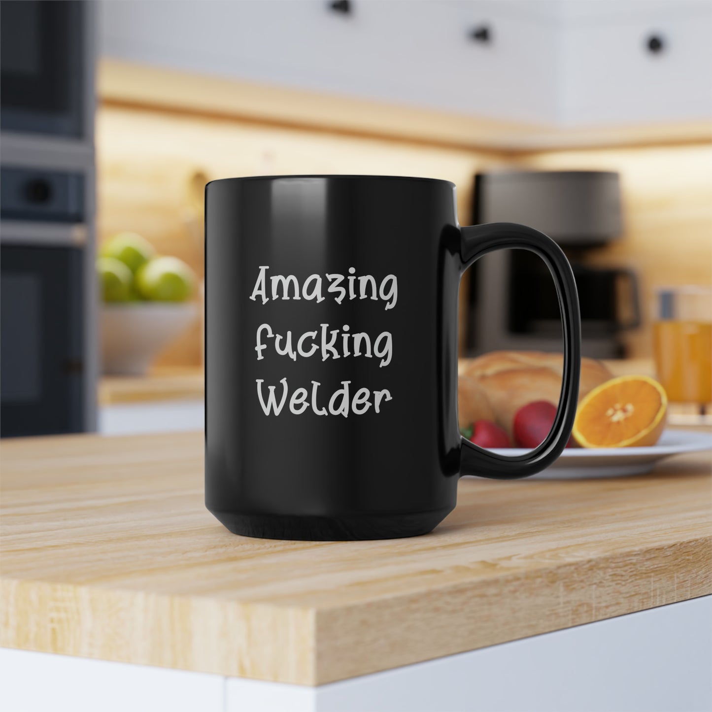 Unique Idea Welder Gifts, Amazing Fucking Welder, Cool 15oz Mug For Colleagues From Boss, Gifts for boss, Boss gift ideas, Best gifts for boss, Unique gifts for boss, Thank you gifts for boss