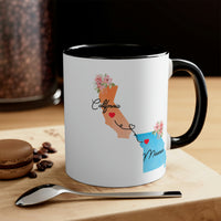 Load image into Gallery viewer, California Missouri Gifts | Long Distance State Coffee Mug | State to State | Away From Hometown Family | Moving Away Mug
