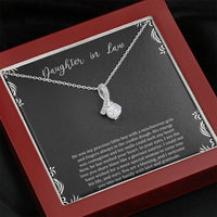 Load image into Gallery viewer, To My Daughter-in-law Gifts, You Are A Blessing, Alluring Beauty Necklace For Women, Birthday Present Idea From Mother-in-law
