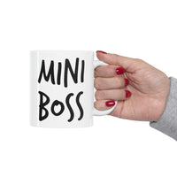 Load image into Gallery viewer, Funny Coffee Mug - Mini Boss Tea Cup For Daughter
